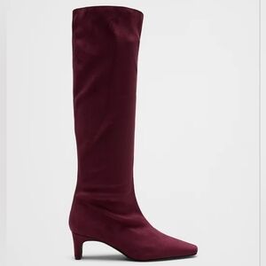 Banana Republic Vegan Leather Tall Slouch Boot NEW Size 7.5